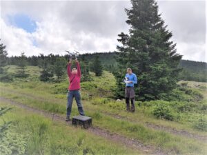 New research topic: monitoring of peat-bogs vegetation in the Krkonoše Mts.
